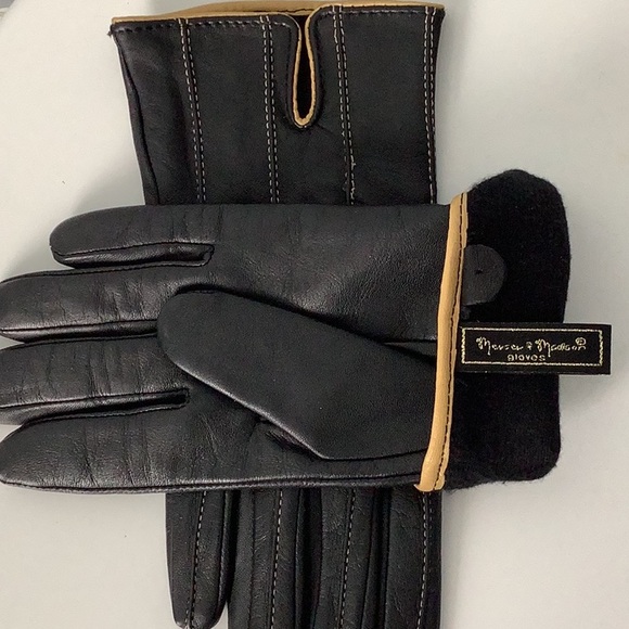 Mercer & Madison Leather Gloves (M) - Picture 4 of 7